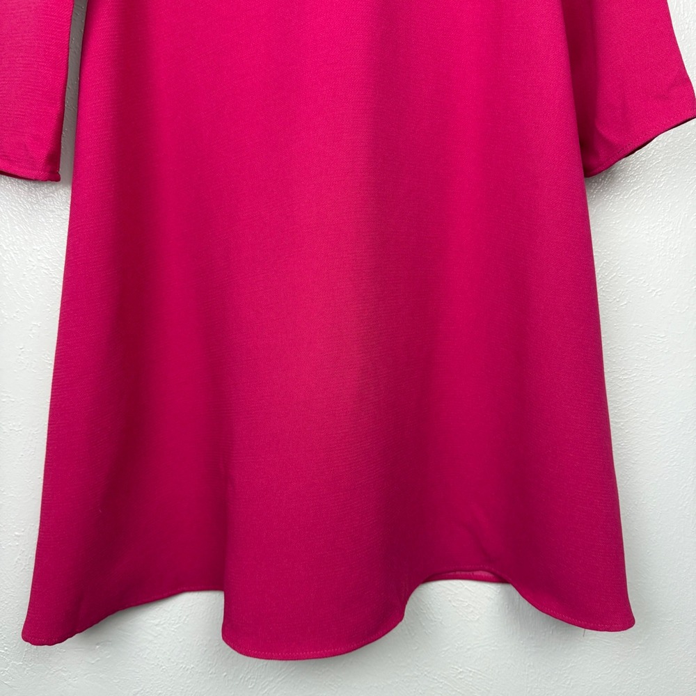 Tuckernuck Hot Pink Tie-Back Mini Dress - Picture 4 of 9